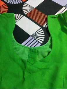 Embroidered Green Saree