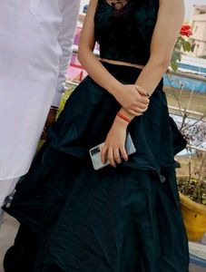 New Dark Green Beautiful Dress For Girls... Extr