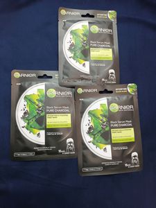 Garnier BALCK SERUM MASK PURE CHARCOAL
