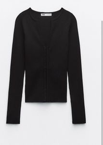 Zara Fitted Knit Top