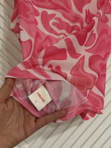 Urbanic Pink Heart Print Top