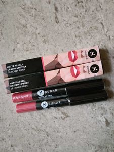 Sugar Matte As Hell Crayon Lipstick
