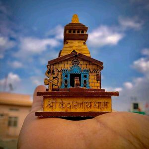 A&S Ventures Decorative Wooden Shri Kedarnath Temp