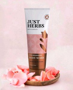 Just Herbs Organic Wild Indian Rose Refreshing Bod
