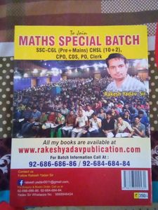 Rakesh Yadav Maths Class Notes Book