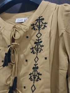 PlusS Mustard Top