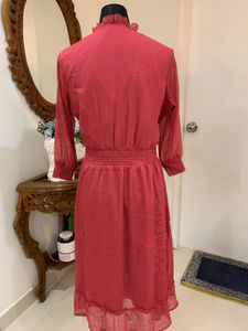 Chic Red Midi Dress