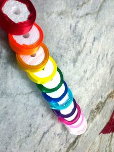 Colourful Satin Ribbion 🎀🌈