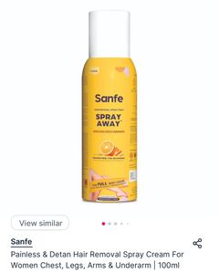 Sanfe Hair Removal Spray Foam 🫧