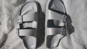 Birkenstock Arizona Essentials Silver - Size 39