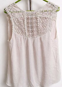 Lace Detail Sleeveless Top