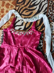 Elegant Cherry Red Kurta Set