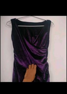 Purple Velvet Dress ✨💜