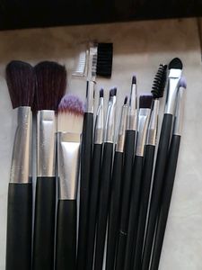 Makeup Brush Set Unused Brushes 12 Brush Set