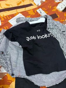 Boy's Shirt and Tee Combo