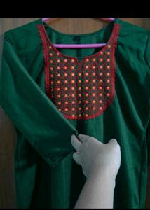 Knitted Kurta Set