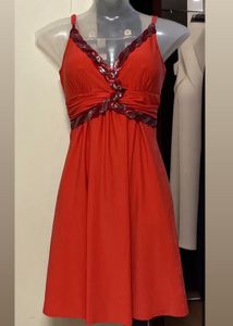 Pintrest Peach Sleeveless Dress