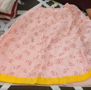 Girl Ethnic Top and Skirt set