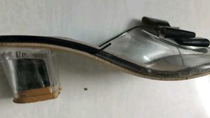 Black Bow Heels