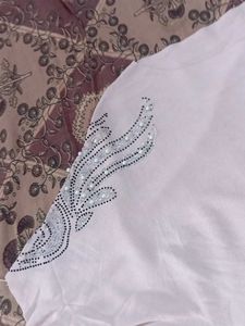 Embellished Sleeve Top