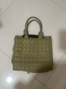 Christian Dior Olive Tote