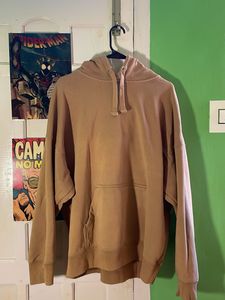 480Gsm Heavy Cozy Brown Hoodie(drop shoulder)