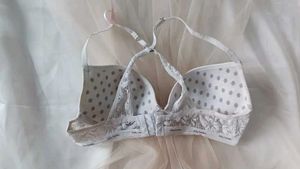 White Lace Bra