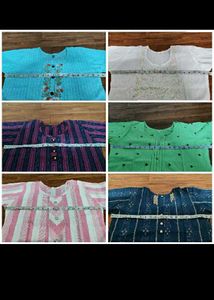 6 Piece Kurtii Set