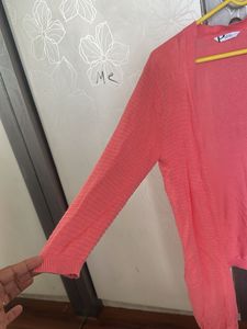 Peach Cardigan 36 size