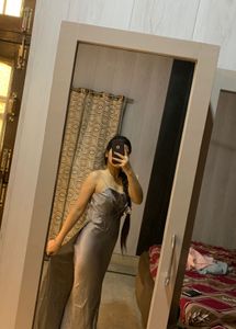 Beautiful Satin Party Gown🎀🦋🐬