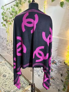 Chanel soft smooth semi winter scarf