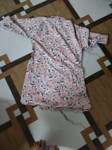 Floral Print Top &amp; Pants Set