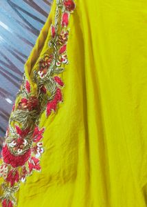 Party Wear Cotton Gown