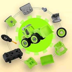Removable &amp; Assembling Trucks Toy
