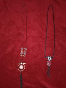 Necklace Set with Gemstone Accents