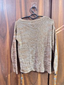 Brown Knit Sweater