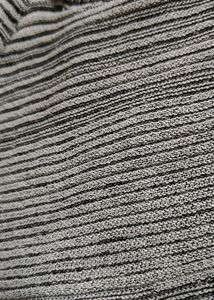 Grey And Black Crop Top From Urbanic
