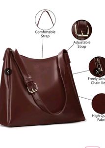 Elegant Maroon Tote Bag