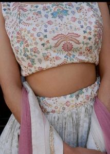 Beautiful Of White Lehenga