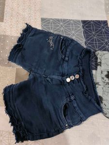 Combo Of Shorts+Kaftan Top+Cap