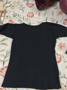 Black Long Sleeve Top