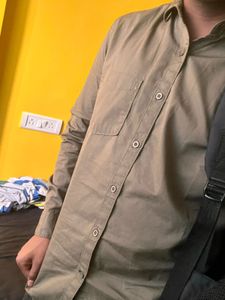 Olive Shirt(Completely New Just Wore Once)