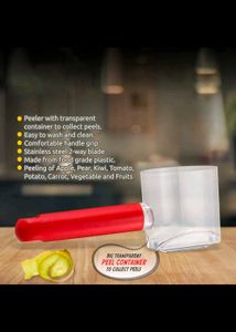Vegetable Peeler with Container