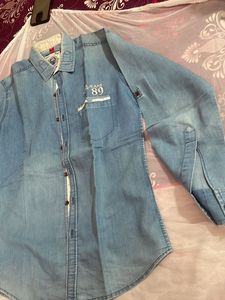 Blue Denim Shirt