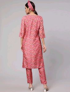 Aks Silk Women Kurta And Pant Set