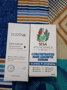 Rootiva & SESA Hair Growth Serum
