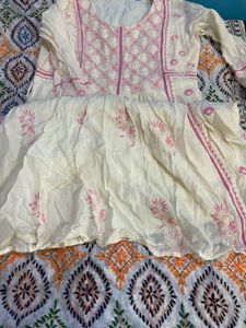 Elegant Embroidered Kurta Dress