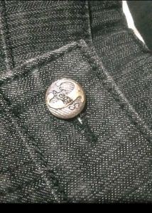 Dark Gray Denim Jeans