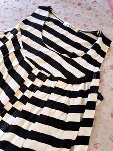 Black And White Stripped Top