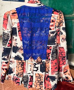 Women Stylish Net Shrug